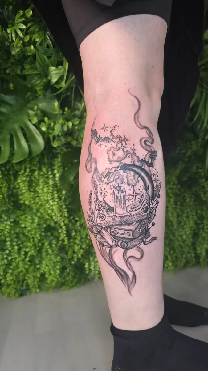 Illustratives Tattoo von Ely Elumy