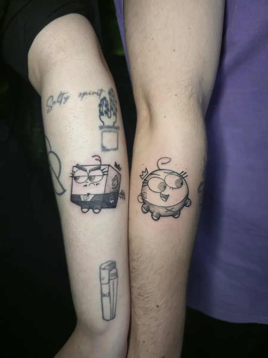 Patchwork Tattoo von Ely Elumy